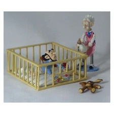 Figurine Champignac et Zorglub dans son parc - Spirou - Pixi 4784