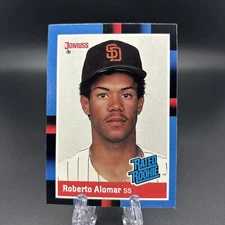 1988 Donruss Roberto Alomar Rated Rookie Card R35629 **READ DESCRIPTION**