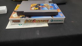 CIB MAGIC JOHNSON'S FAST BREAK NINTENDO NES VIDEO GAME COMPLETE BOX W/ PROTECTOR