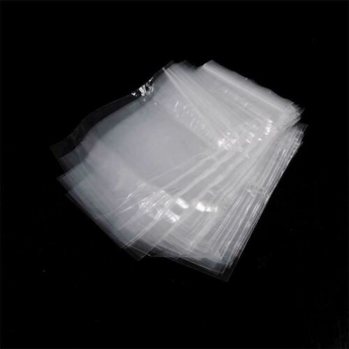 200 - 8" x 10" ZIP SEAL TOP LOCK BAGS CLEAR 4 MIL PLASTIC RECLOSABLE BAGGIES - Picture 2 of 6