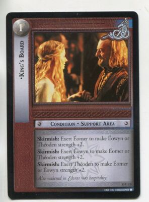 Herr der Ringe CCG Bloodlines 13U131 King's Board