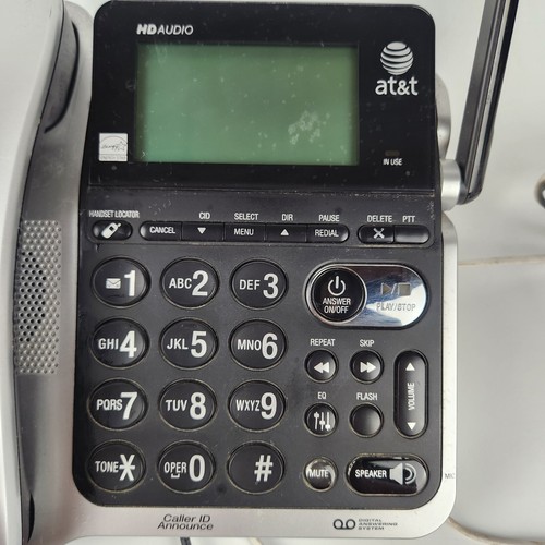 AT&T HD Audio Digital Answering System 4H20 Caller ID Announce Telephone, WORKS - Zdjęcie 4 z 13