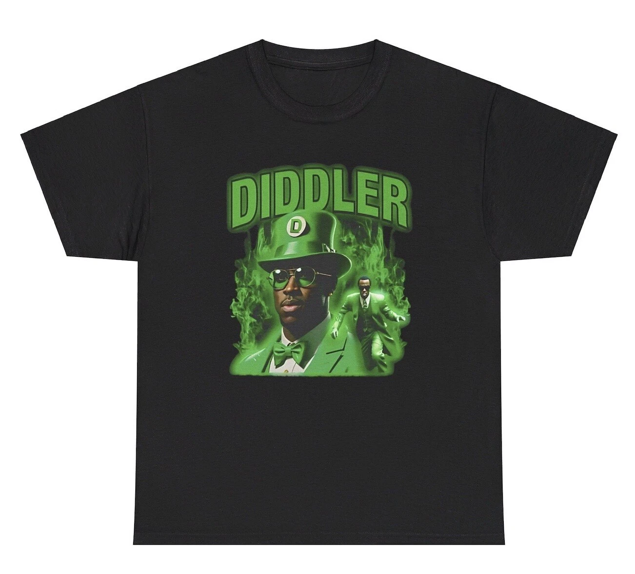 Diddler Meme T Shirt Funny Gen Z Dank Meme Weirdcore Cursed Unhinged Tee