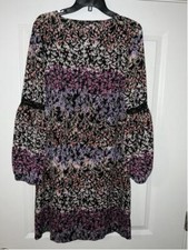 Women’s Floral Multicolor Dress Size Medium