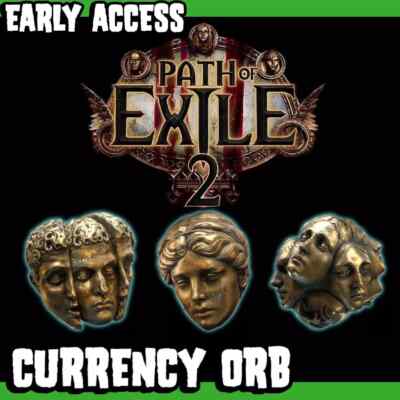 POE2  Path of Exile 2 EXALTED ORB-DIVINE ORB-CHAOS ORB -BOSS   EARLY ACCESS