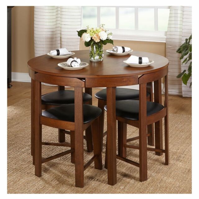 small round dining table for 4