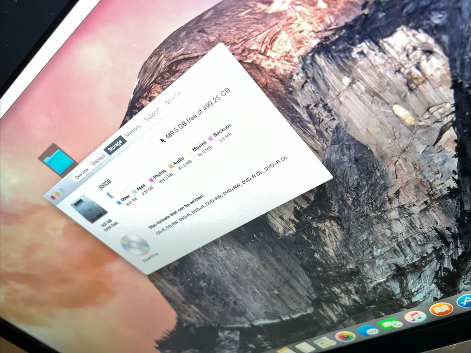 Apple iMac 21.5" Mid 2011 Core i5 2.5GHz 8GB RAM 500GB HDD Radeon HD 6750M - Image 4 of 4