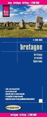 Brittany (1:200.000) (Map) (UK IMPORT)