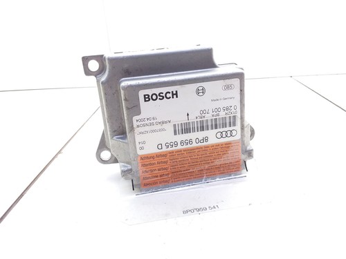 AUDI A3 8P1 Airbag-Steuergerät 8p0959655d 0285001700 2005 12080960