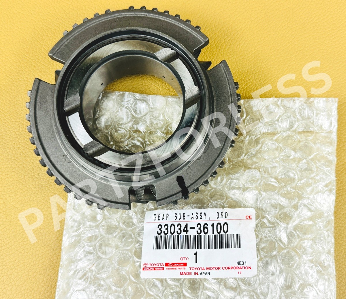 33034-36100 TOYOTA GENUINE GEAR SUB-ASSY, 3RD OEM | eBay