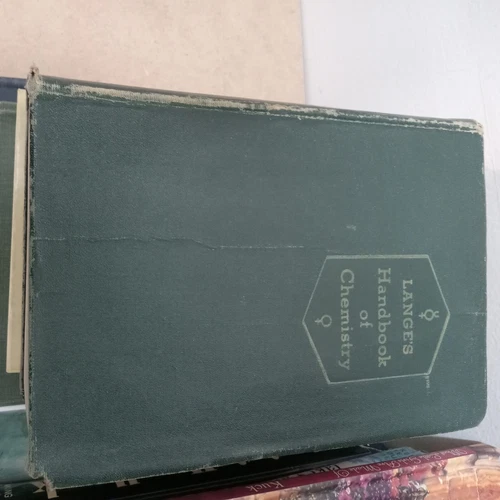 Vtg Langes  Chemistry Handbook Of,  9th Edition 1956.