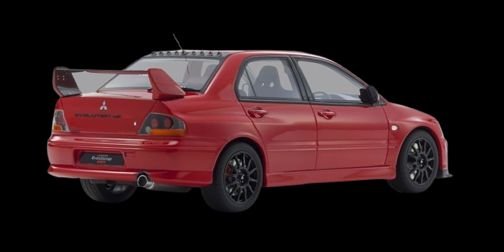 RARE* OTTO 1/18 Mitsubishi Lancer Evolution 8 MR EVO 8 EVO
