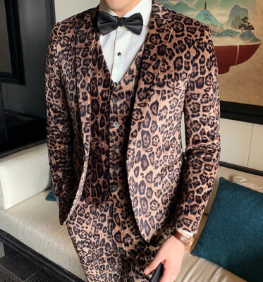 leopard print suits