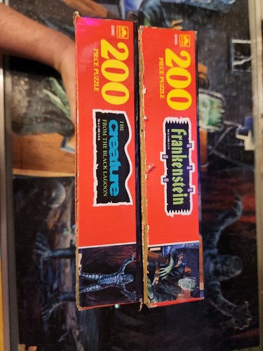 PUZZLES Golden Universal Studios Monsters Puzzles 5240A 5240C Frankenstein & CBL - 第 12/13 張圖片