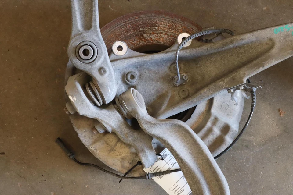 BMW 740LI F02 2013-2015 tracción trasera eje delantero izquierdo buje nudillo con brazos de control OEM Foto 4 de 4