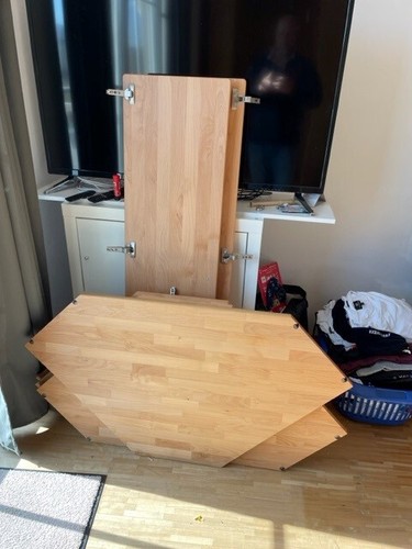 Jugendzimmer Hülsta Vollholz und Designerbett u.a. 9 teilig - Bild 9 von 17
