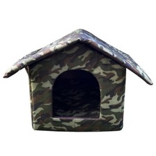 Waterproof Cat Houses for Outdoor Feral Kitty Small Dogs Warm House Shelter