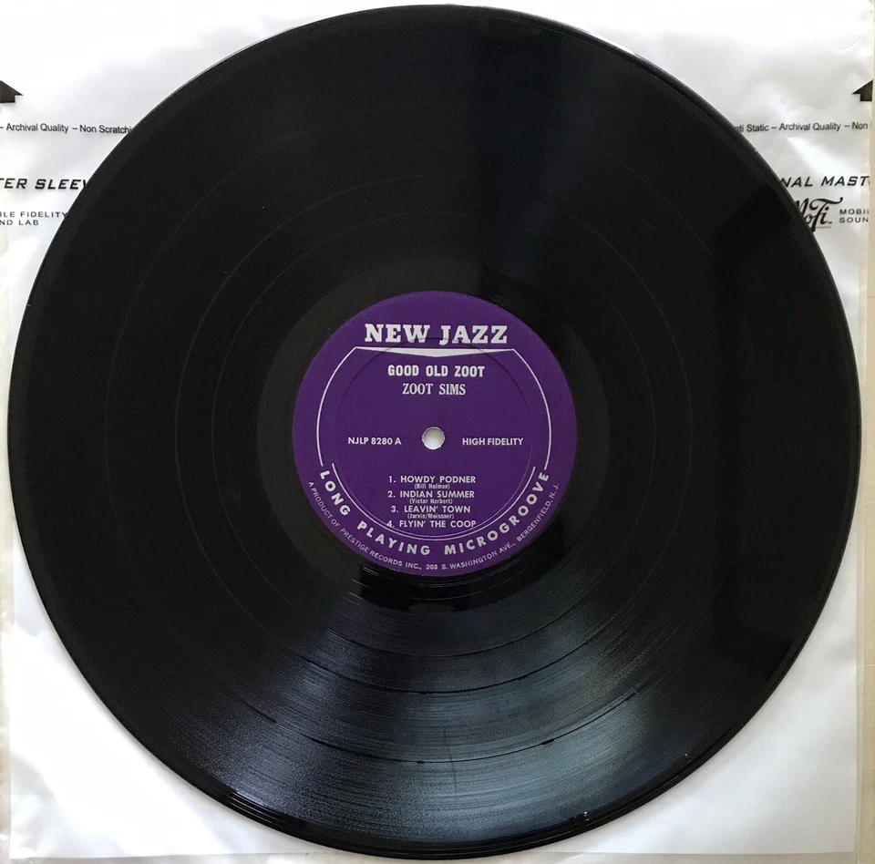ZOOT SIMS - Good Old Zoot - NEW JAZZ NJLP 8280 - RVG - *Kenny Drew - Image 3 of 4