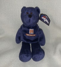 NWT  s Limited Treasures Pro Bears Denver Broncos 84 Sharpe Plush  Vintage 1998