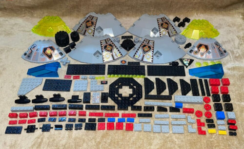 Lego Teile: SPACE UFO 370 Gramm UNTERTASSE VIERTELPLATTEN, STEINE, PLATTEN, VORDACH + - Bild 3 von 9