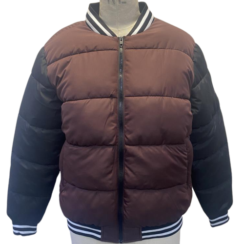 Mens Bomber Jacket Brave Soul Zip Collar Casual Varsity Full Sleeve Outdoor Coat - Picture 7 of 8