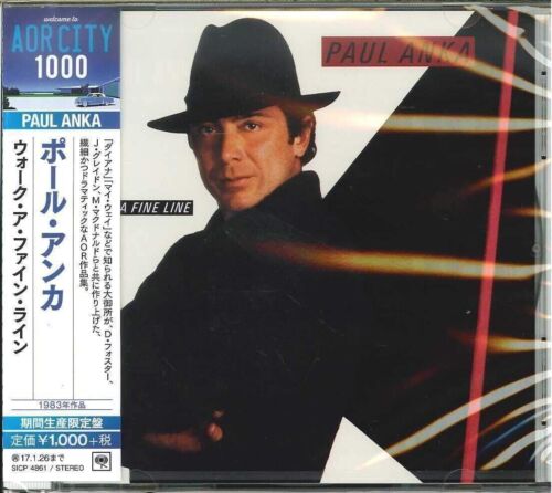 2016 AOR CITY 1000 PAUL ANKA Walk A Fine Line JAPAN CD NEW - Picture 1 of 2
