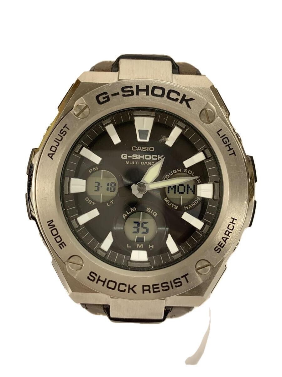 G-SHOCK　G-STEEL　GST-W130L-1AJF CASIO G-SHOCK GST-W130L-1AJF Black Resin Tough Solar Digital