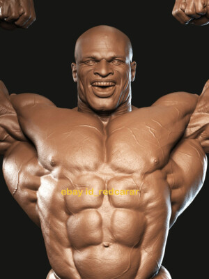 4 Size Ronnie Coleman 3D Print Figure Kit Unpained Unassembled