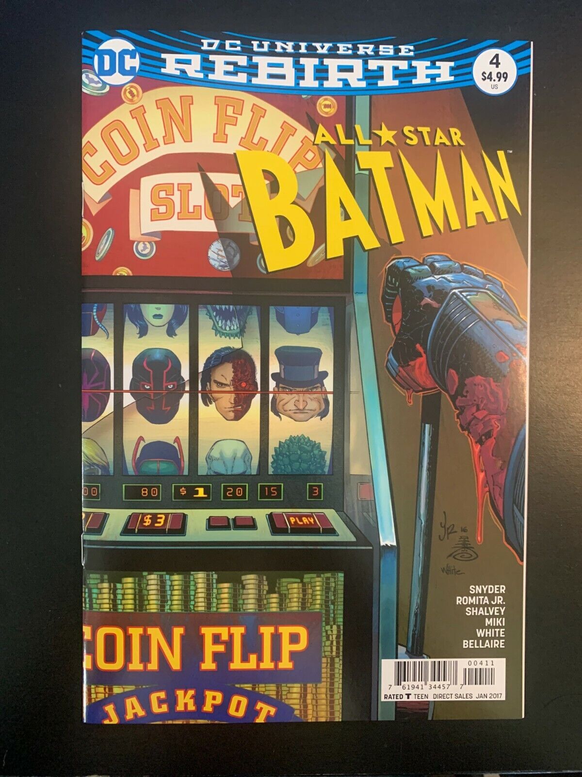 All-Star Batman #4 - Jan 2017 - 9.0 VF/NM