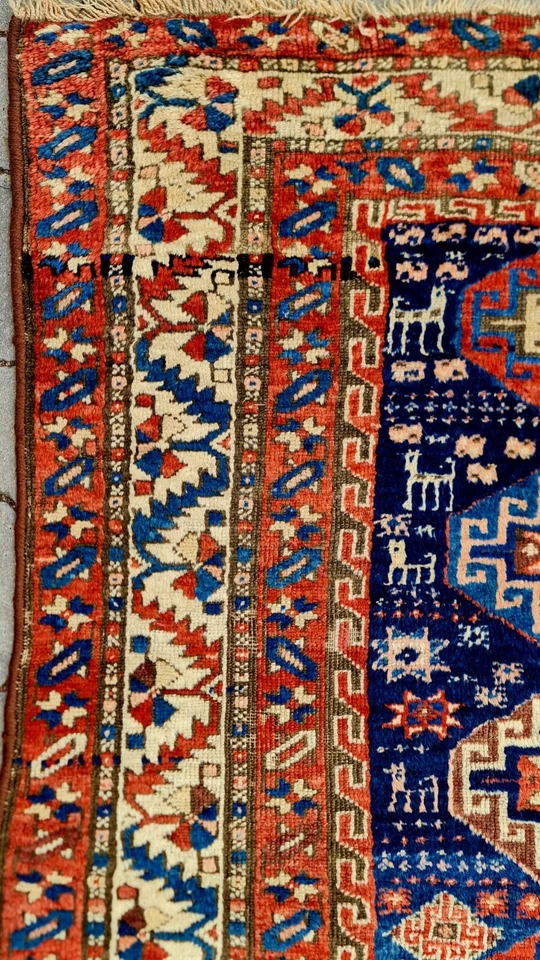 Alfombra escalera corredor hecha a mano, cocina rara encuentra alfombra antigua, alfombra tribal, alfombra nómada Foto 3 de 4