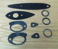 1955 1956 1957 CHEVY EXTERIOR PAINT GASKET SET 2 DOOR ** USA MADE **