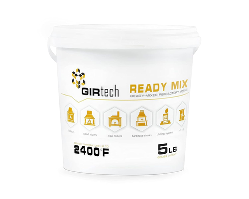 2400F High Temp Refractory Cement Mortar 5 Lb Heat Resistant Fireplace Kiln - 第 7/12 張圖片