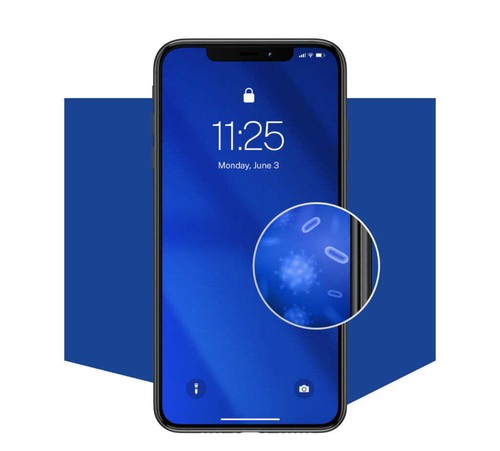 Folia przeciwdrobnoustrojowa 3MK Silver Protection+ do Sony Xperia 10 Plus - Zdjęcie 6 z 9