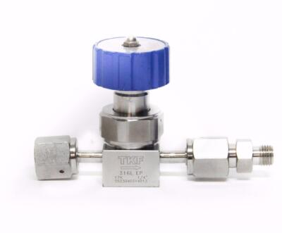 TKSCT Corporation TKF 316L EP 17K 1/4'' Open Close Diaphragm Valve Right (5354)