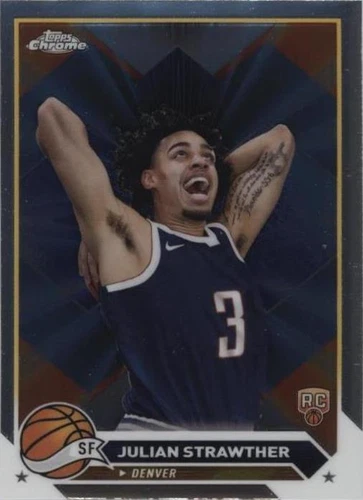 2023-24 Topps Chrome - Julian Strawther #134