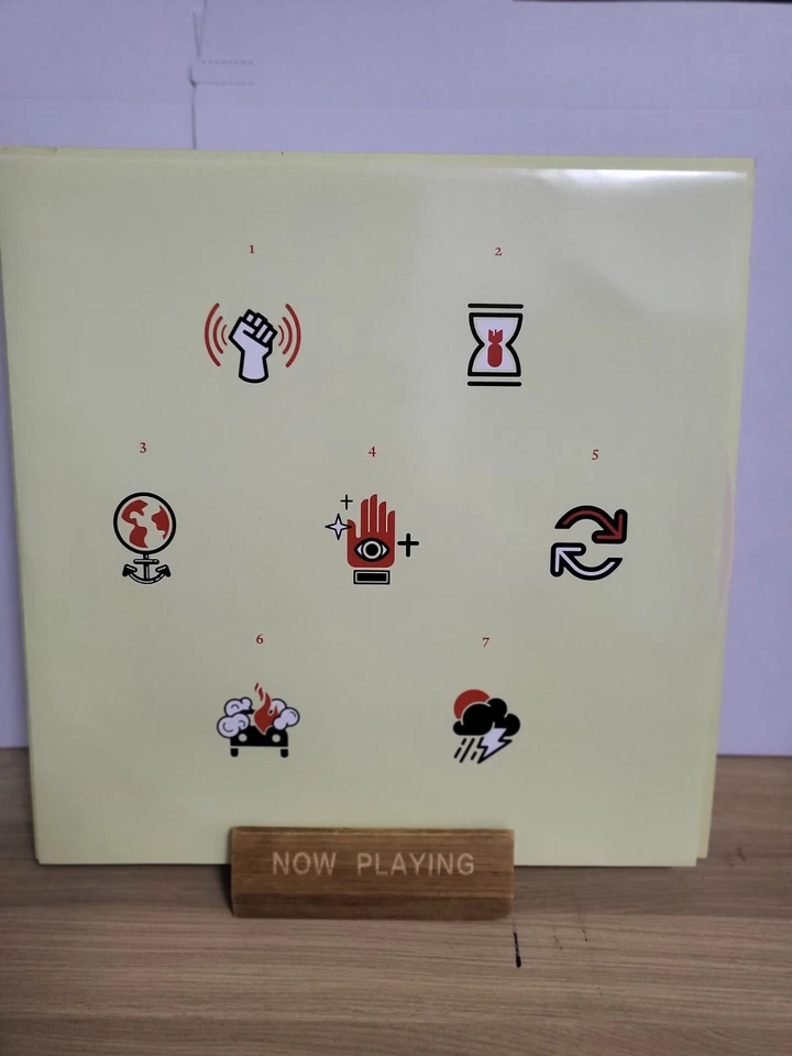 LESS THAN JAKE-SOUND THE ALARM,12" E.P. VINYL RECORD,2017 U.S. ROCK,COLOURED. - Image 3 of 4