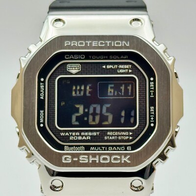 時計 CASIO G-SHOCK GMW-B5000-1JF CASIO G-SHOCK GMW-B5000-1JF METAL case Bluetooth Men Digital