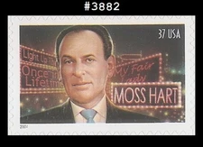 USA3 #3882 MNH Moss Hart