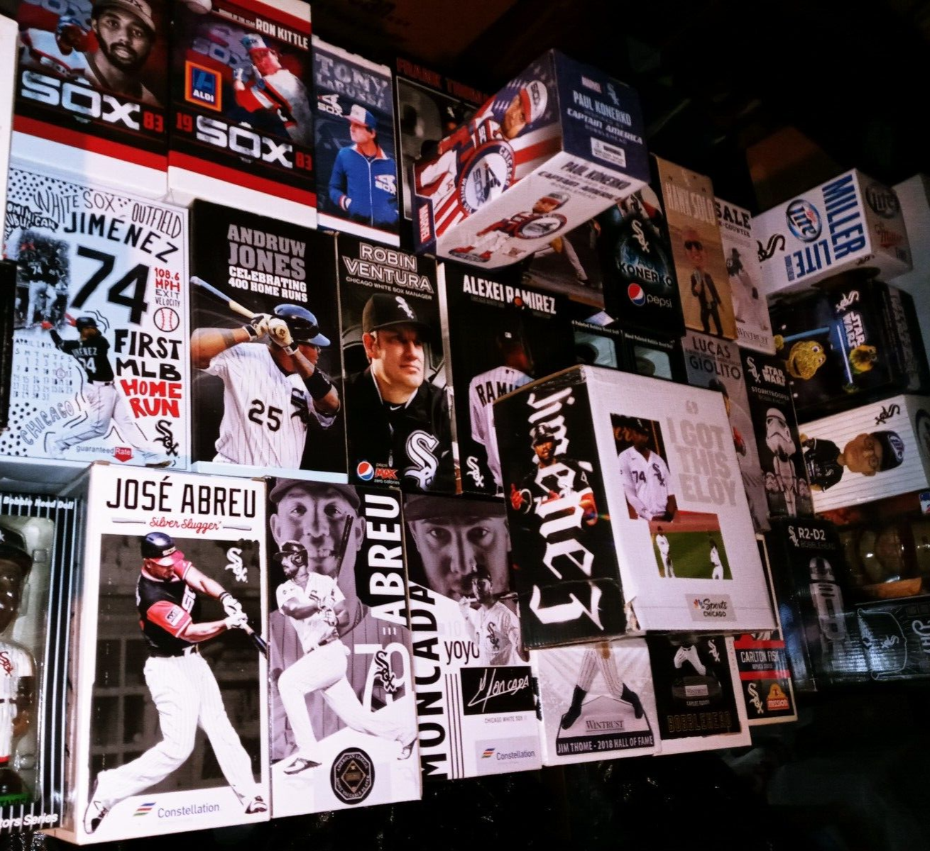 1 ONE ONLY NOT ALL Chicago WHITE SOX  New Bobblehead Sga Bobble Head