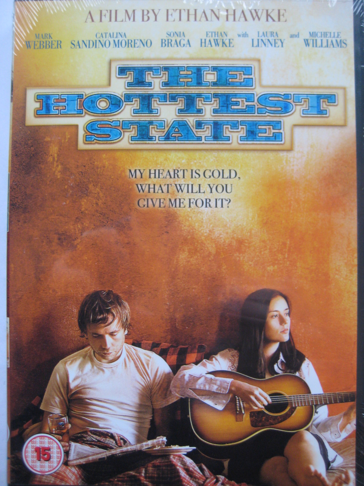 The Hottest State (DVD, 2008) Ethan Hawke Romantic Drama NEW SEALED Region 2 PAL