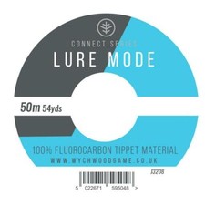  WYCHWOOD LURE MODE FLUOROCARBON FLY FISHING TIPPET  LINE - 50M SPOOL