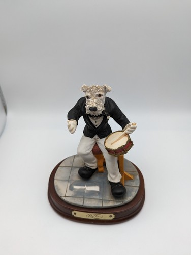 Ruffino Dog Drummer Ornament - Picture 2 of 10