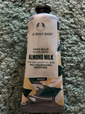 The Body Shop Almond Milk Hand Balm 96Hour Nourishing Moisture 3.3 FL OZ
