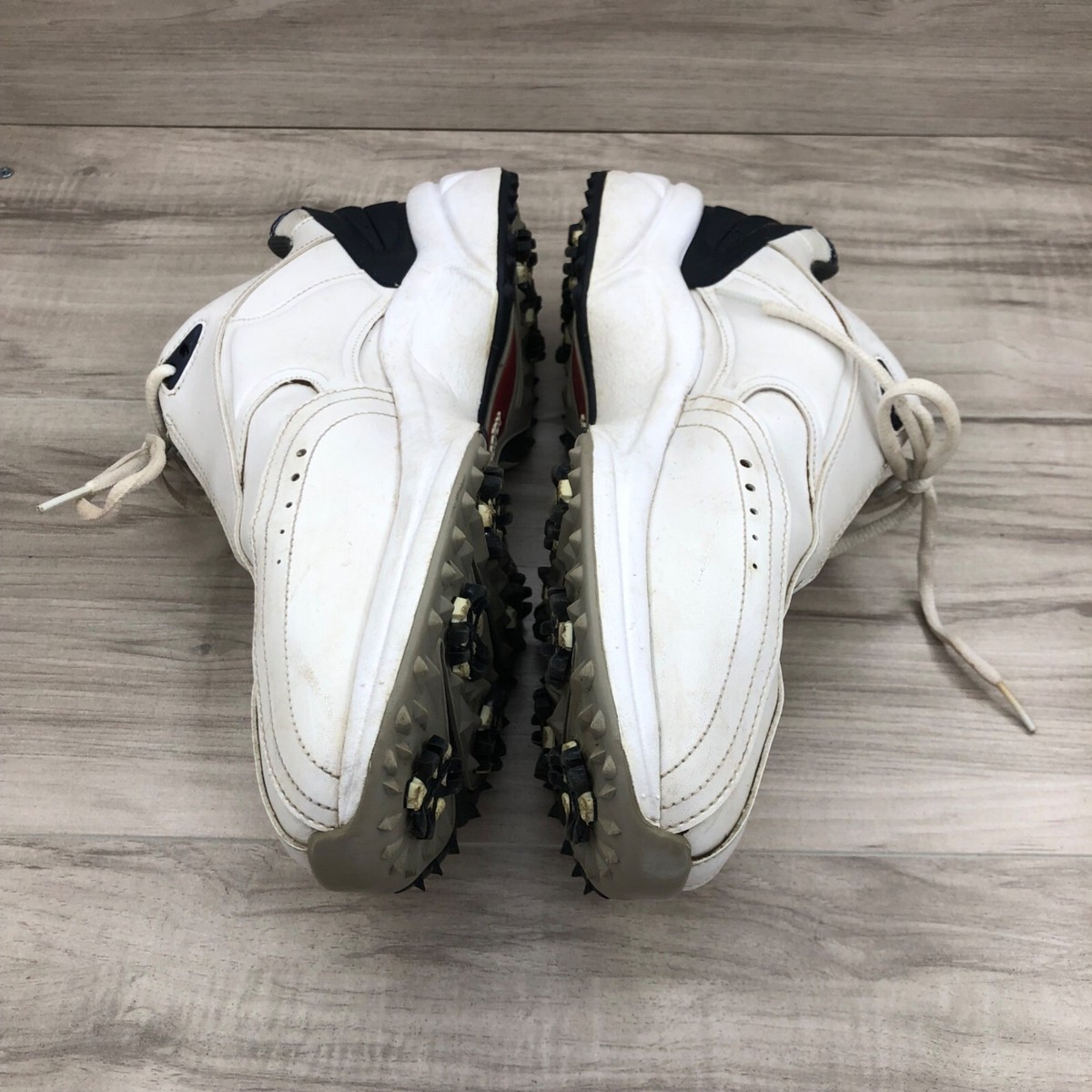 Footjoy Golf Shoes Mens 10M Superlites White Lace Up Soft Spike Cleats FootJoy Men main image 3