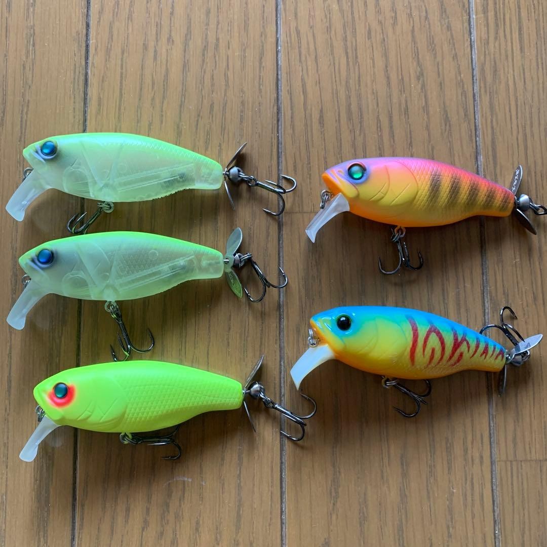 Price reduction, bass fishing retirement, 90 hard lures set (opened), Megabass, - Image 9