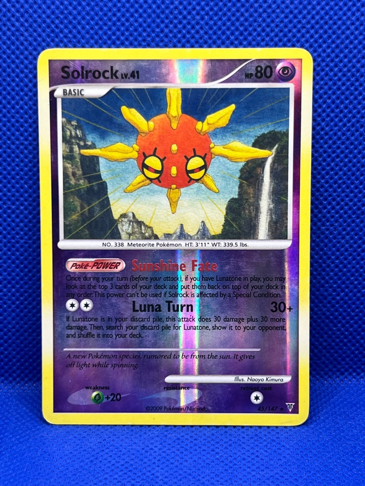 Pokémon Tcg Solrock 45/147 Supreme Victors Reverse Holo
