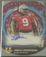 ZACH HARRISON 2022 BOWMAN INCEPTION AUTO
