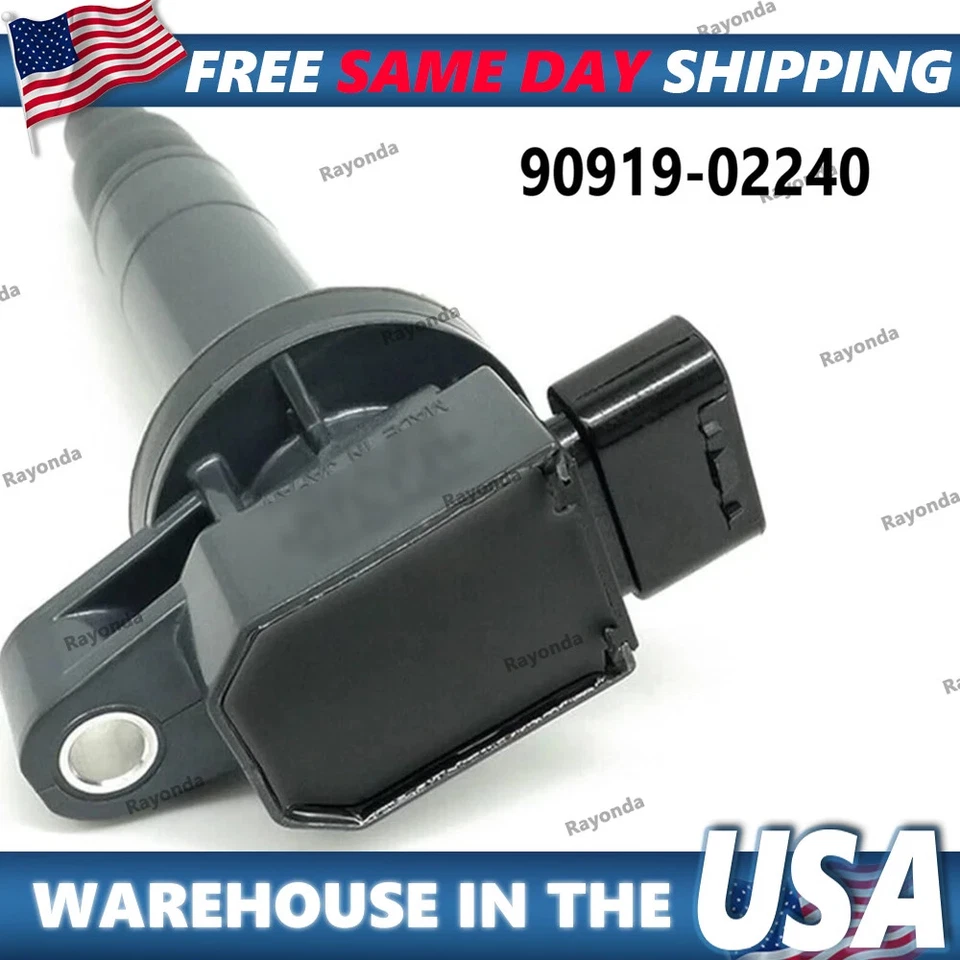 Bobinas de encendido DENSO ORIGINALES para Toyota & Scion xA xB I4 2000-2016, 90919-02240 Foto 4 de 4