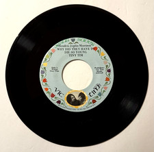 TINY TIM Hendrix-Joplin-Morrison RARE 45 ORIG 1971 Vic Tim HEAR!