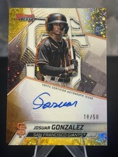2025 Bowman's Best Josuar Gonzalez #B25-JG San Francisco Giants Autograph 18/50